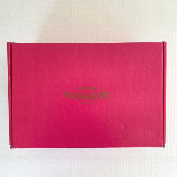 NEW Swedish Hasbeens New Covered Sandal Clog Nature 36 - Picture 12 of 14